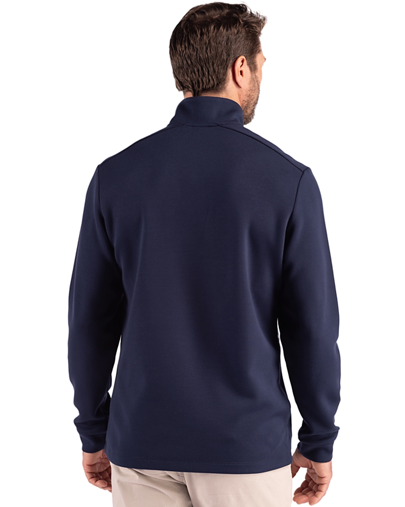 Clique Haven Recycled Mens Quarter Zip Sweatshirt - Cutter & Buck