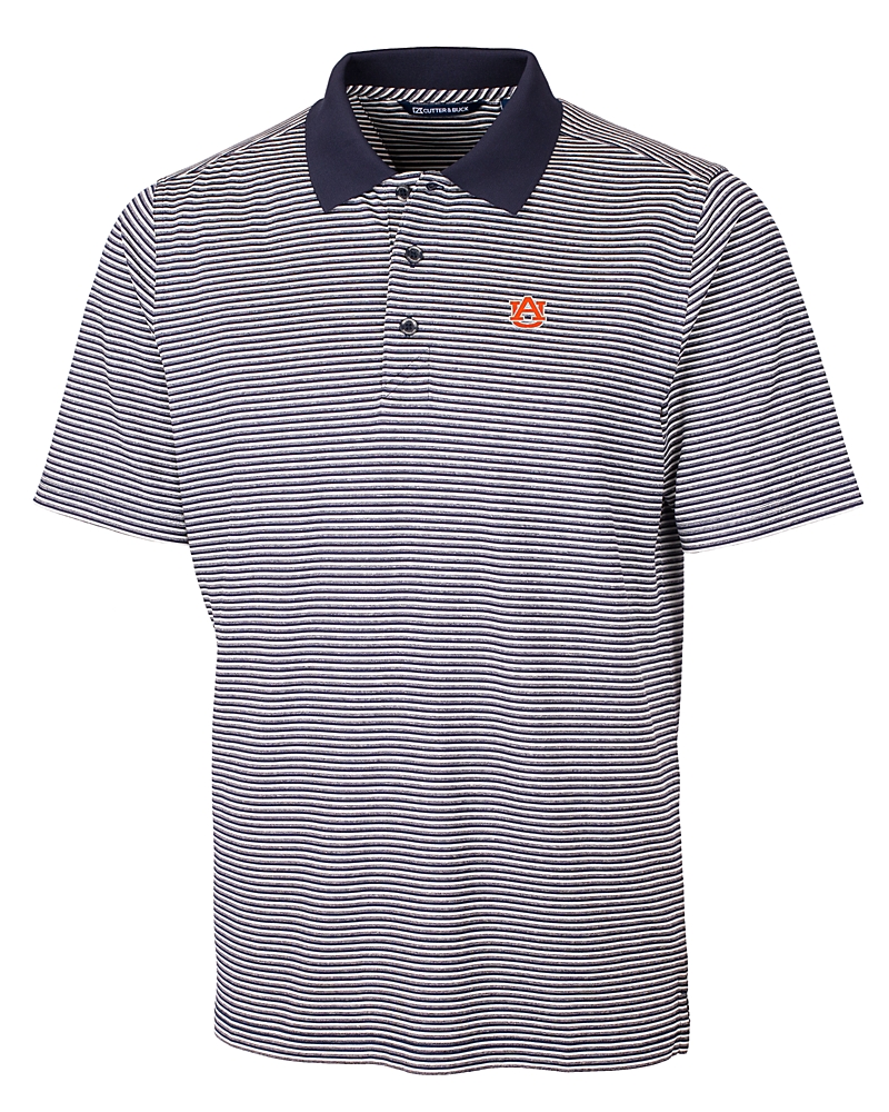 CL MEN’S TRICOLOR KNIT POLO ブリーフィング Auburn Tigers Cutter & Buck Forge Tonal Stripe Stretch Mens
