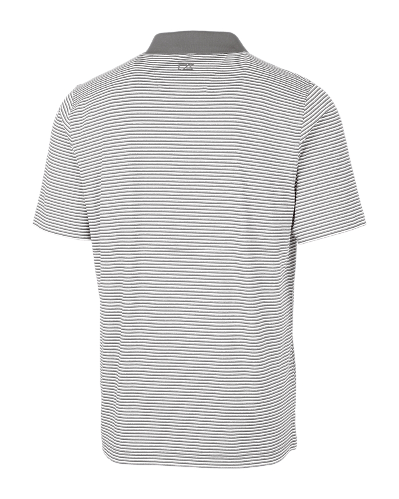 トップス butcher products POLO Auburn Tigers Cutter & Buck Forge Tonal Stripe Stretch Mens