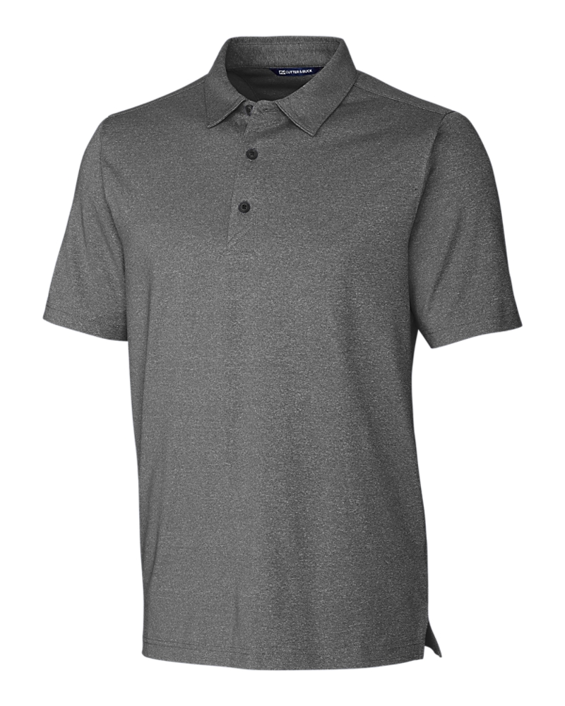 Cutter & Buck Forge Heathered Stretch Mens Polo - Cutter & Buck