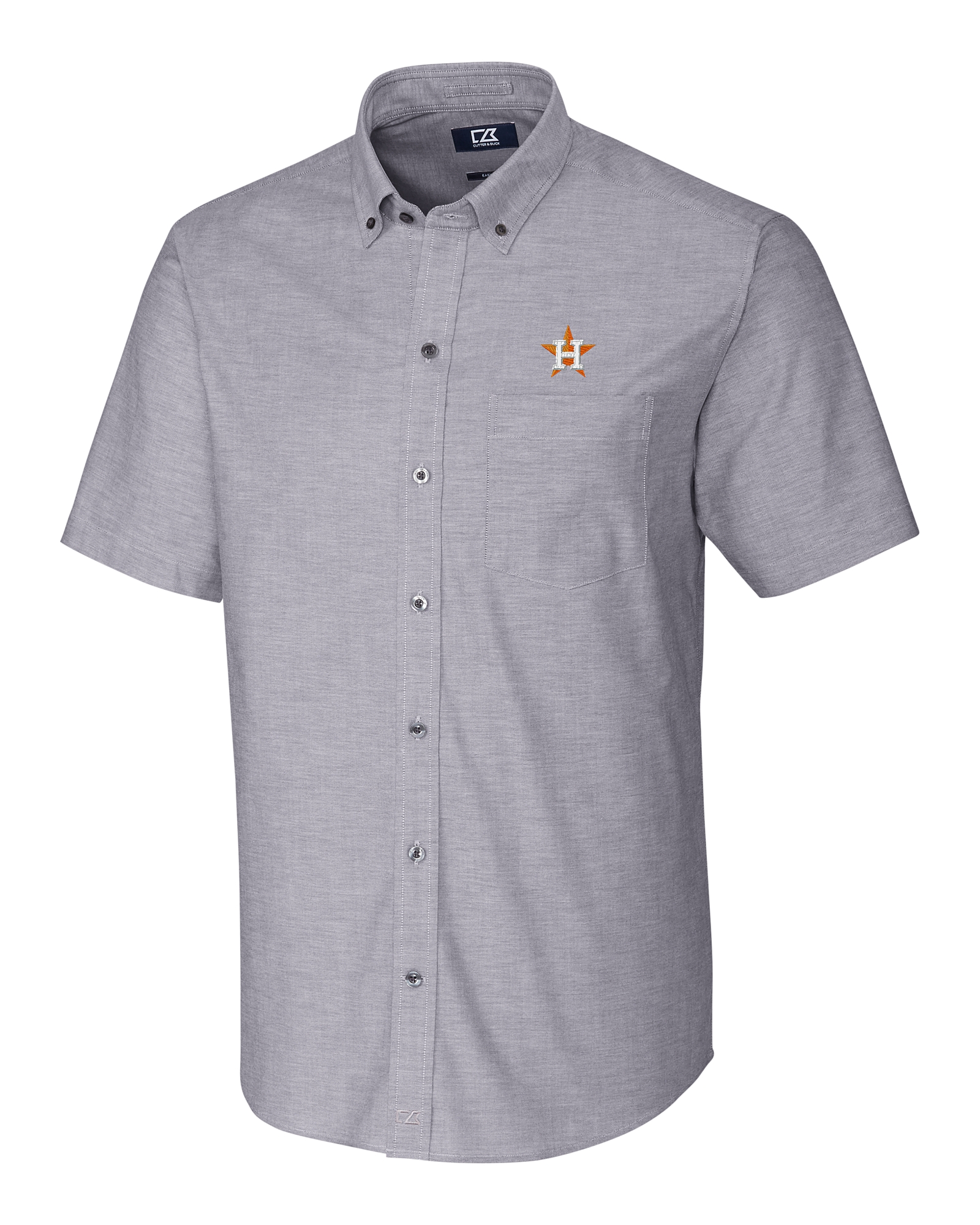 【YOURNUS】Boyd Oxford Over Shirt Navy Regular Fit Organically Grown Cotton Oxford Shirt - MEN
