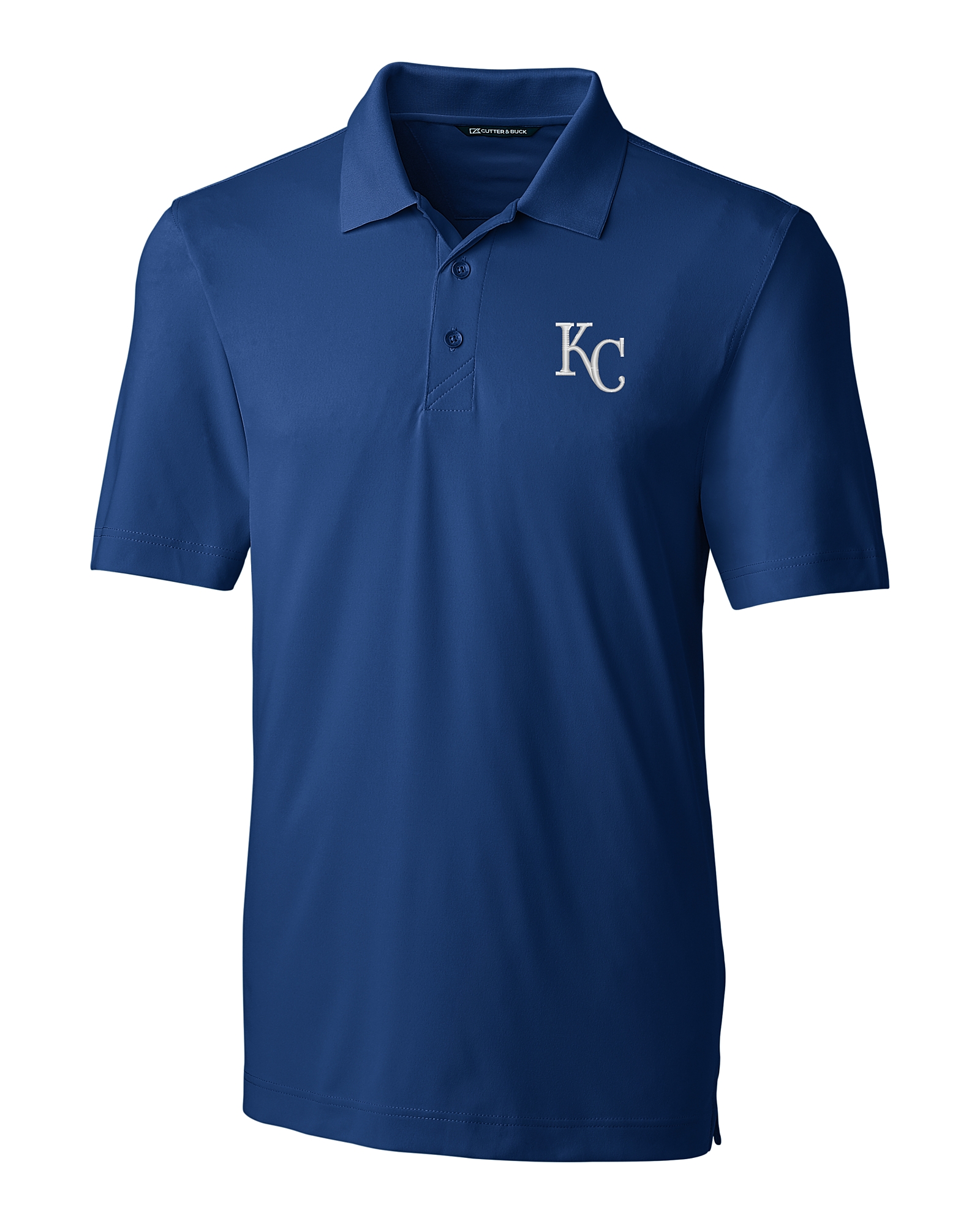 Kansas City Royals Cutter & Buck Women's City Connect DryTec Forge Stretch  Polo - White