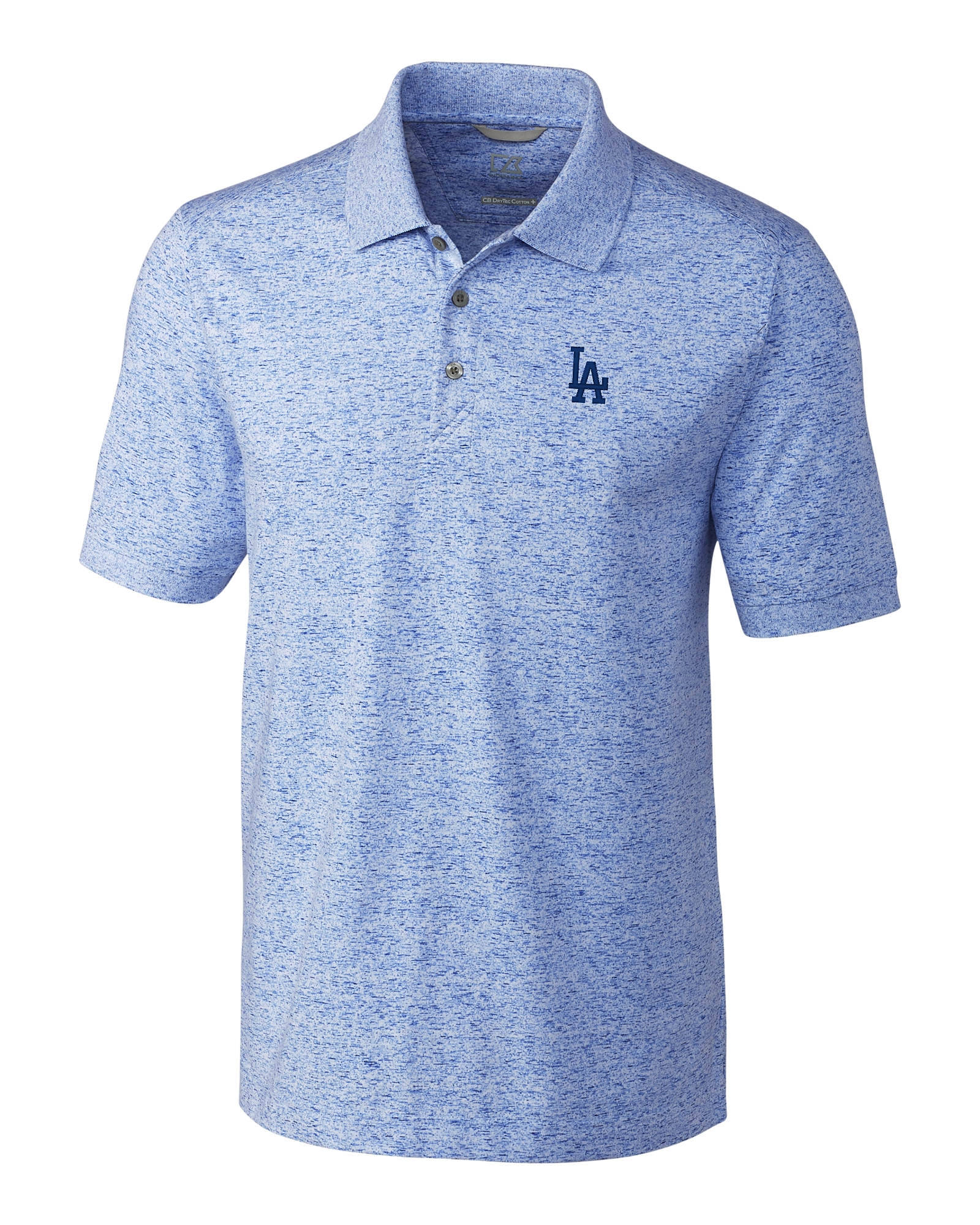 Los Angeles Dodgers Cooperstown Cutter & Buck Forge Stretch Mens Big & Tall  Polo - Cutter & Buck