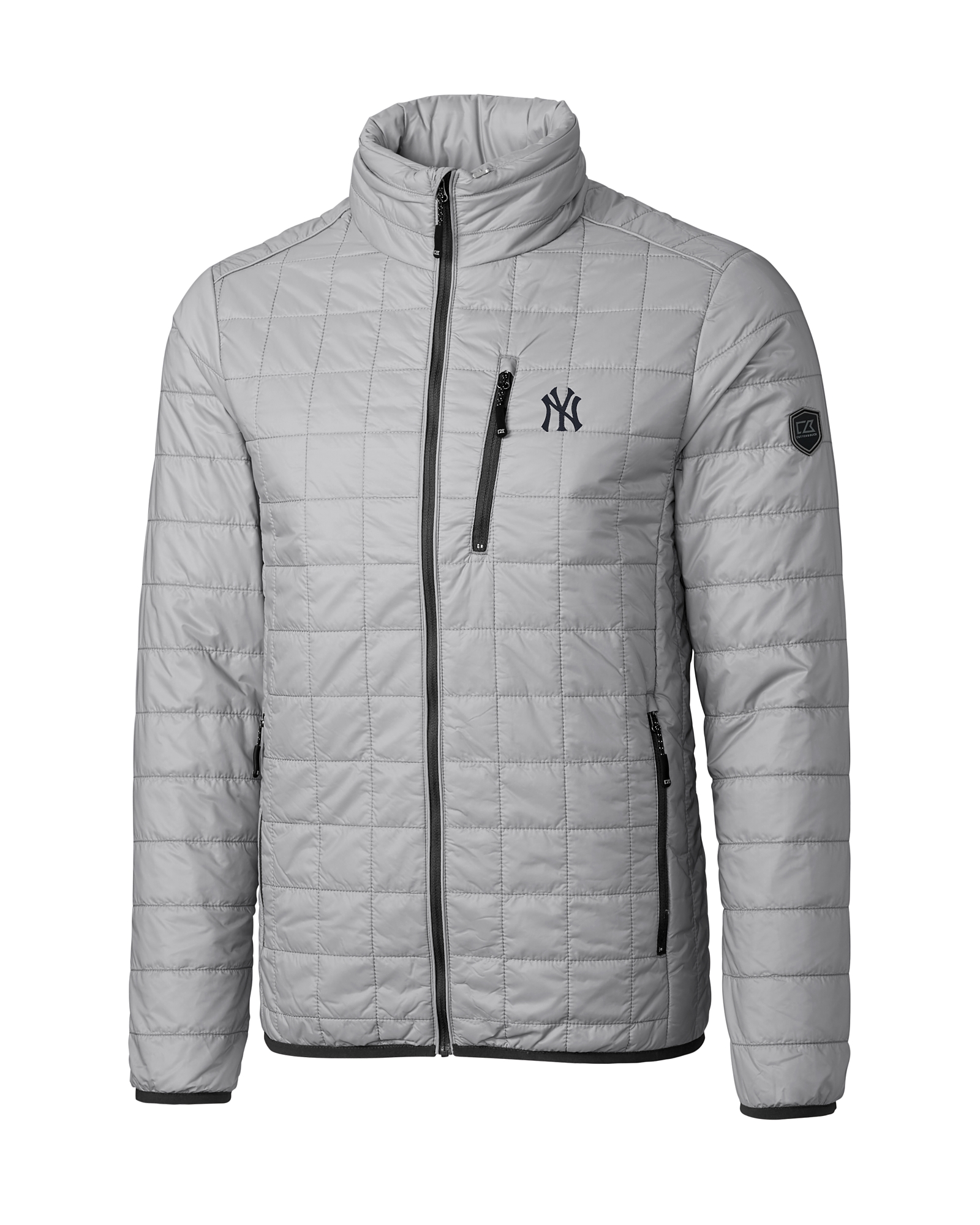 New York Yankees Cutter & Buck Rainier PrimaLoft® Mens Big and Tall Eco  Insulated Puffer Jacket