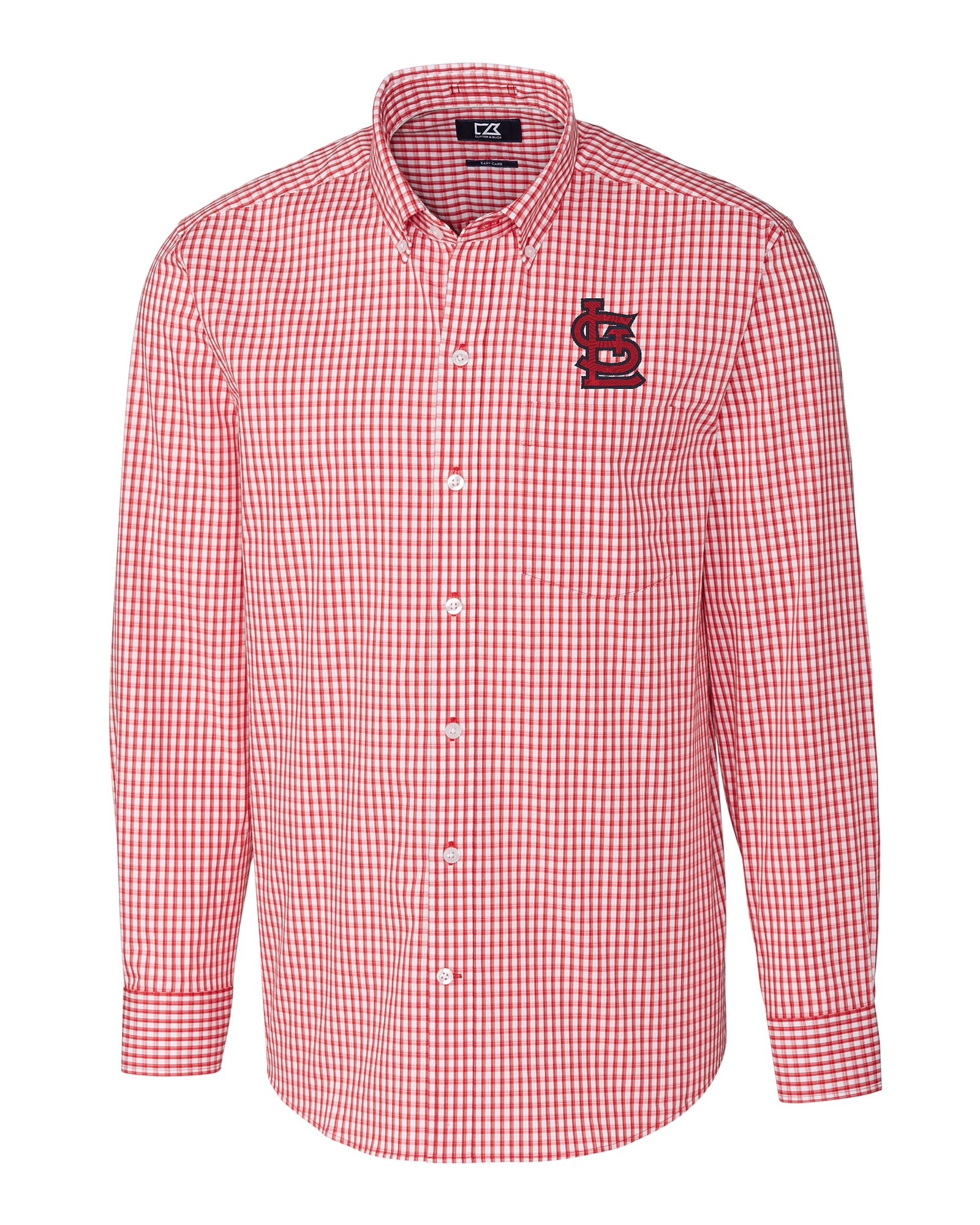 St Louis Cardinals Plaid Shirt XL