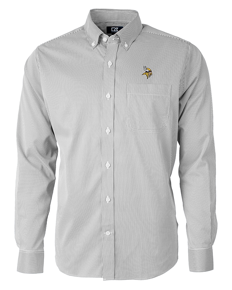minnesota vikings dress shirt Men's Reyn Spooner Purple Minnesota Vikings Kekai Performance Button-Down Shirt Size: Medium