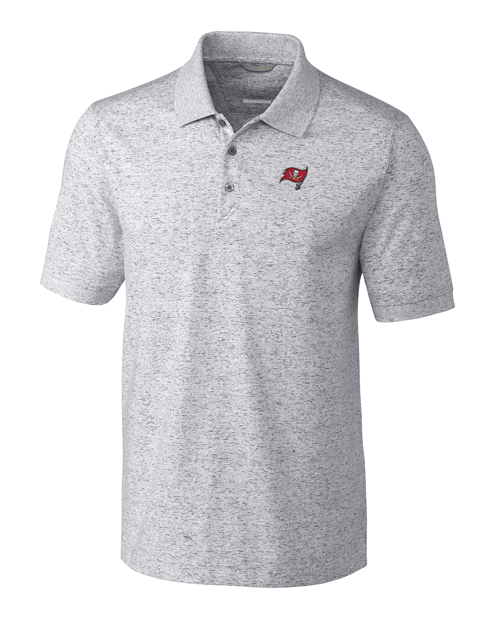 Tampa Bay Buccaneers Cutter & Buck Advantage Tri-Blend Space Dye Mens Big  and Tall Polo - Cutter & Buck