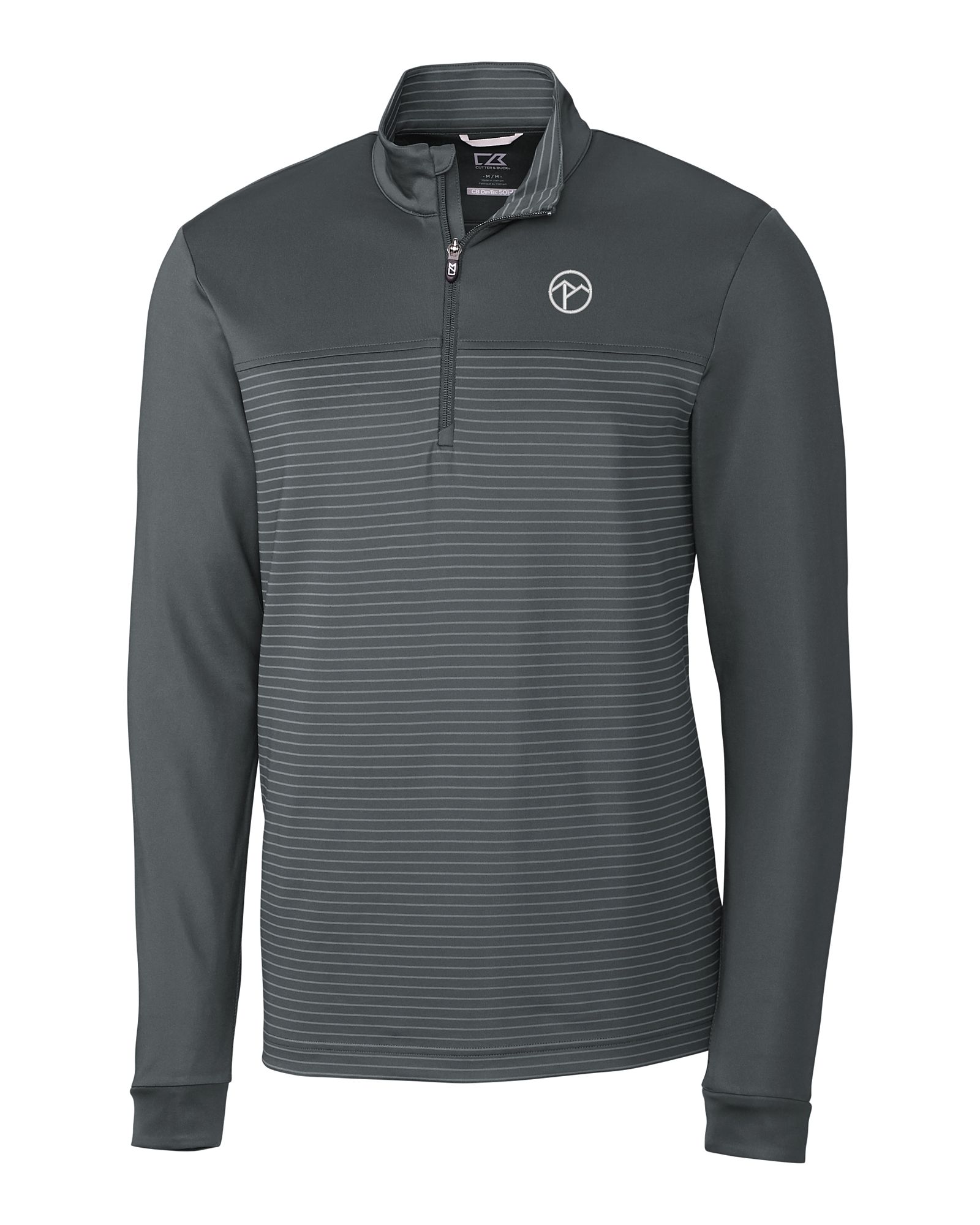 CGA Cutter & Buck Traverse Recycled Smooth Stretch Mens Stripe