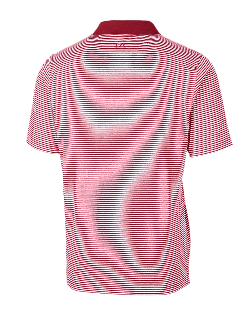 売れ筋商品|||コロシアム シャツ トップス レディース Men's White, Cardinal Arkansas Razorbacks Print Stripe Polo Shirt White, Cardinal Arkansas Razorbacks Polo