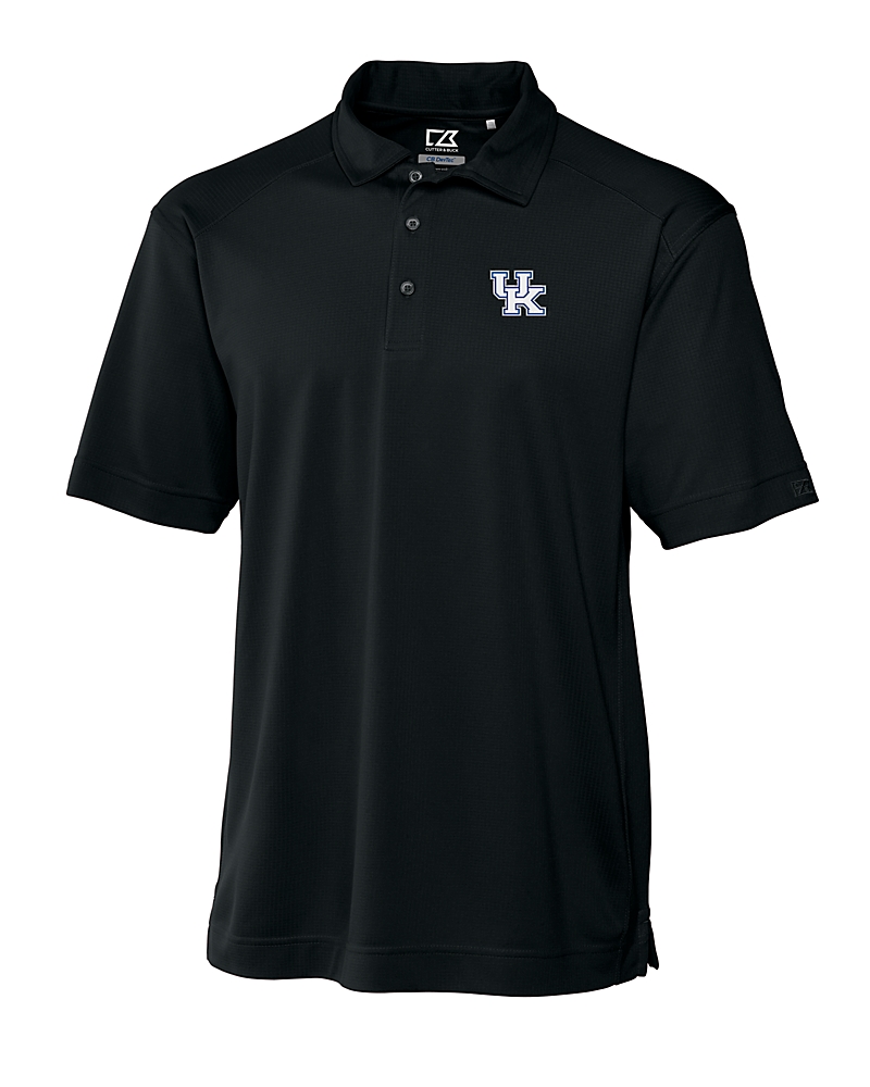 Kentucky Wildcats Cutter & Buck Genre Textured Solid Mens Polo