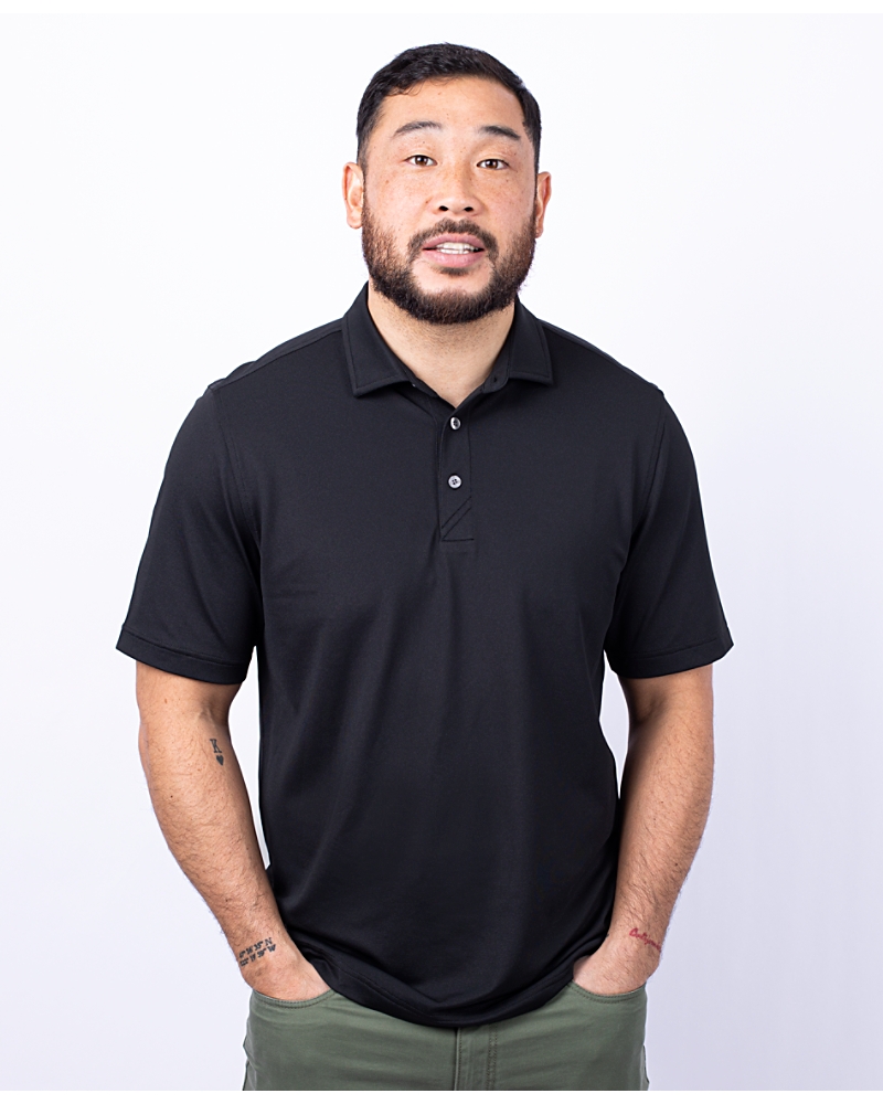 Men Big & Tall Casual Shirts - Virtue Eco Pique Polo
