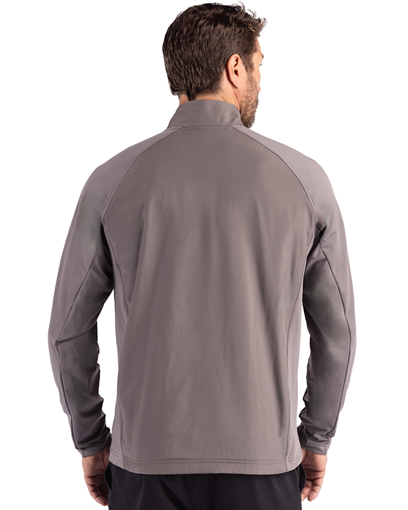 Navy Midshipmen Cutter & Buck Adapt Eco Knit Hybrid Recycled