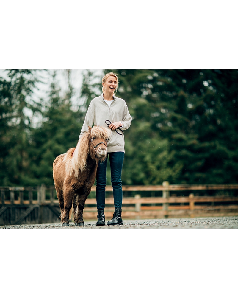 Cutter & Buck Lakemont Tri-Blend Mens Quarter Zip Pullover