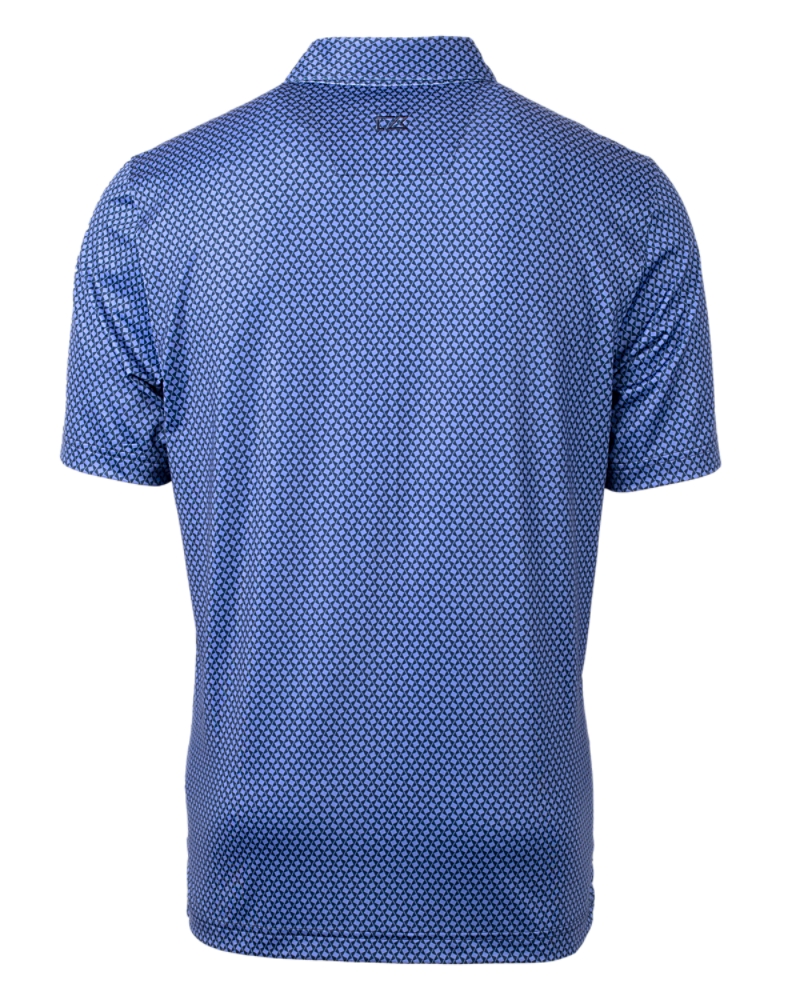Cutter & Buck Pike Banner Print Stretch Mens Polo