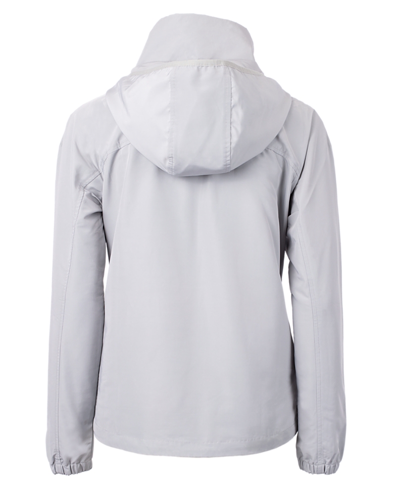 ◆KODAK◆ Mailer Garment Washing Collared Anorak Women BLUE Cutter & Buck Charter Eco Recycled Womens Anorak Jacket