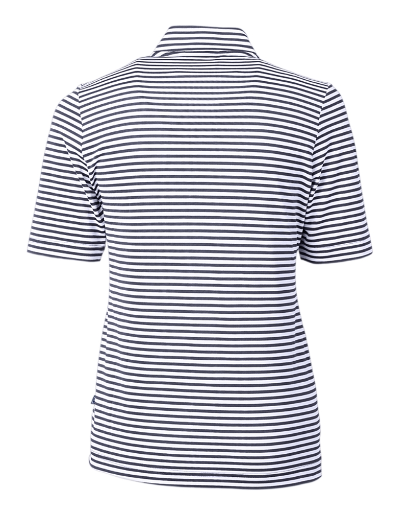 misha&paff scout tops Lycoris　3y Cutter & Buck Virtue Eco Pique Stripe Recycled Womens Top