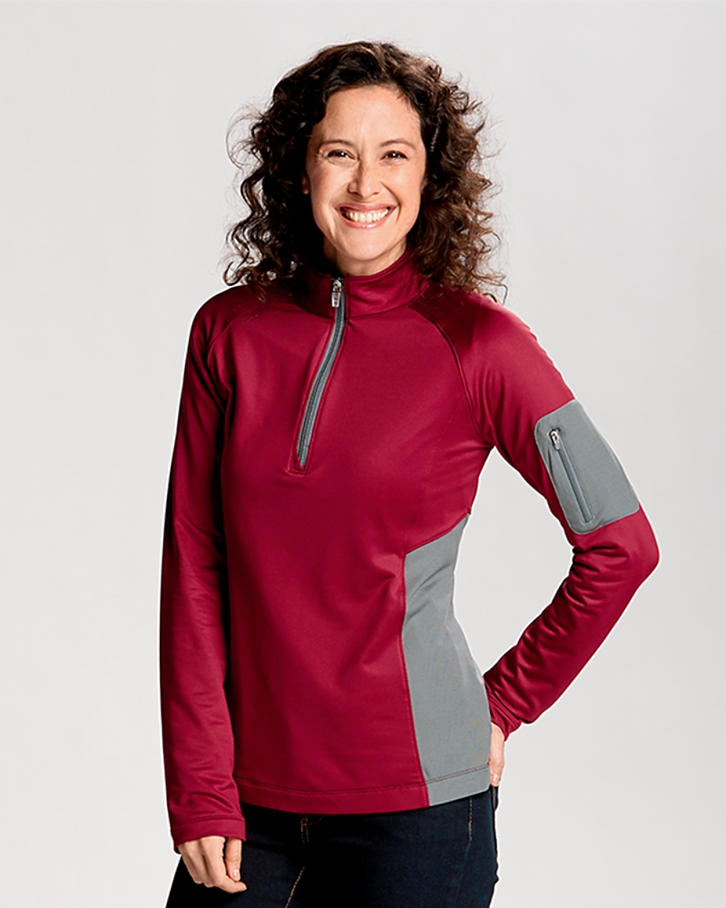 Cutter Buck Womens Shaw Hybrid Half-Zip - Main Image