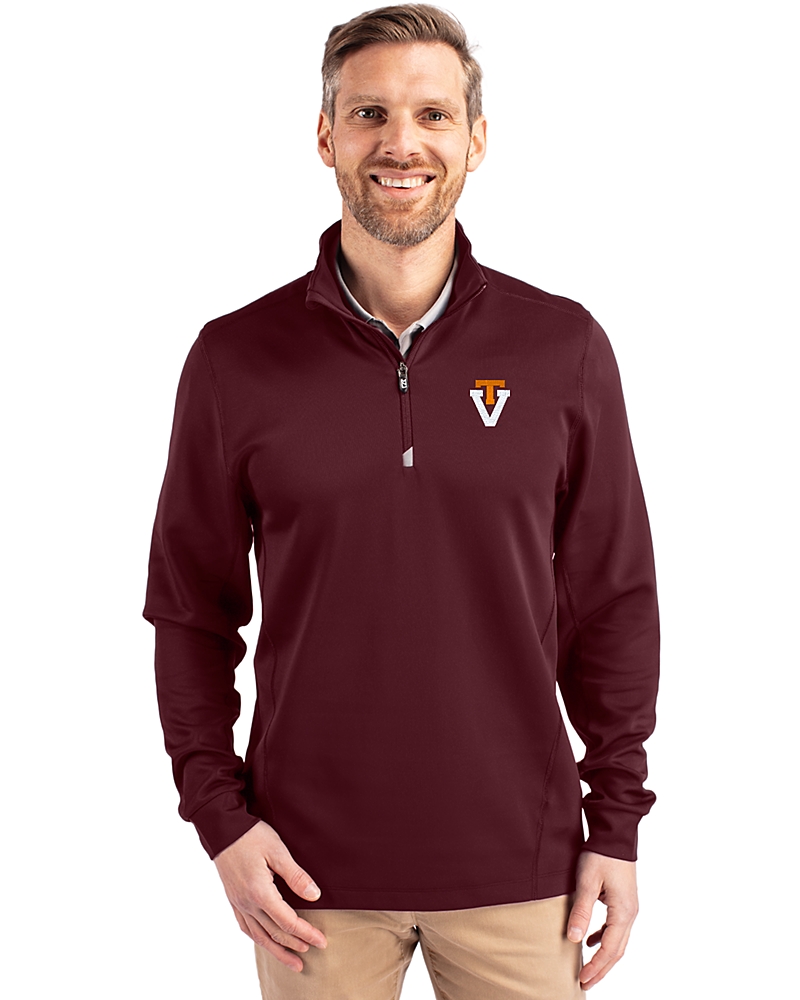 Virginia Tech Hokies College Vault Cutter & Buck Traverse Recycled