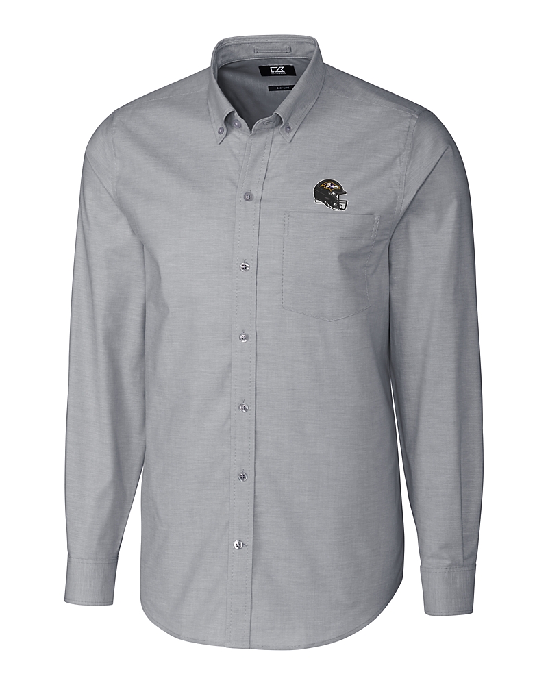 baltimore ravens dress shirt Men's Darius Rucker Collection by Fanatics Tan Baltimore Ravens Classic Flannel Long Sleeve Button-Up Shirt