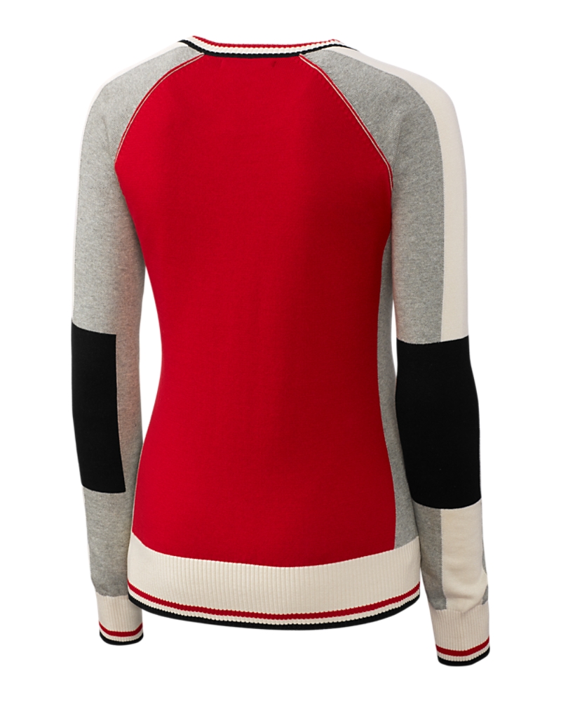 【オープニング 大放出セール】 Womens Buck & Cutter Stride Buck & Cutter - Sweater Colorblock ジャケット・アウター