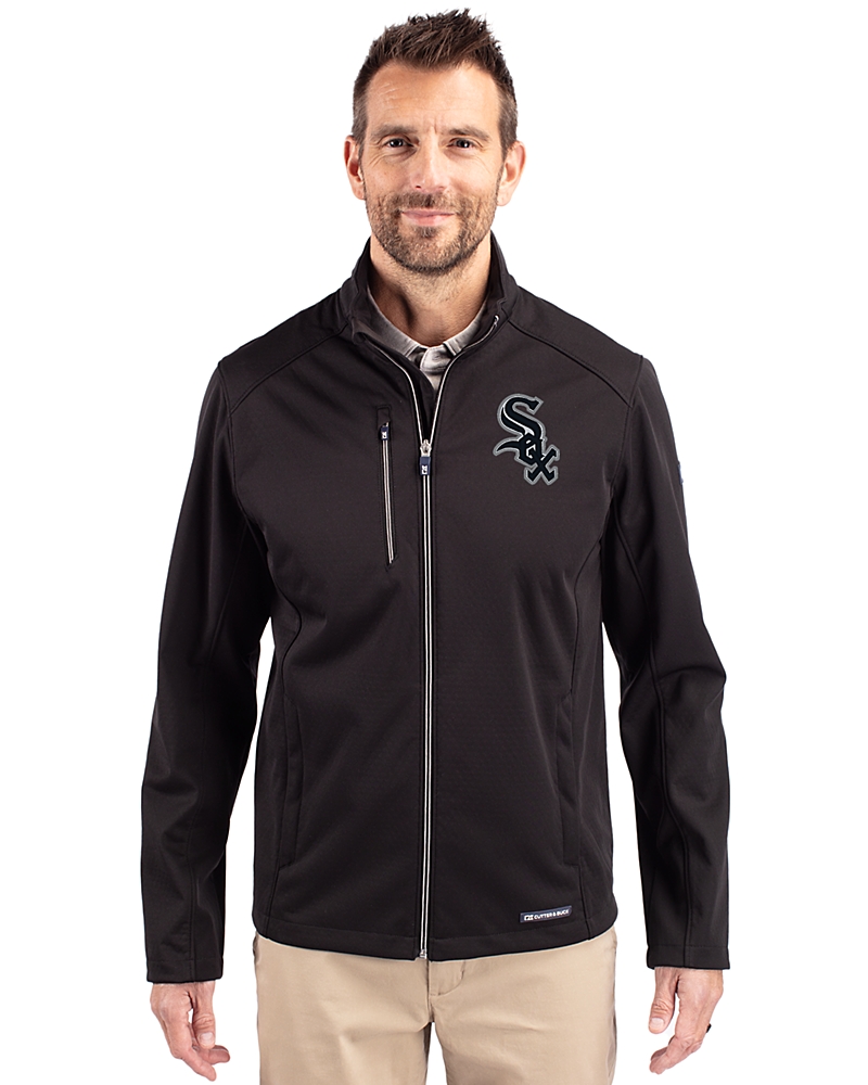 Chicago White Sox Cutter & Buck Evoke Softshell Recycled Full Zip