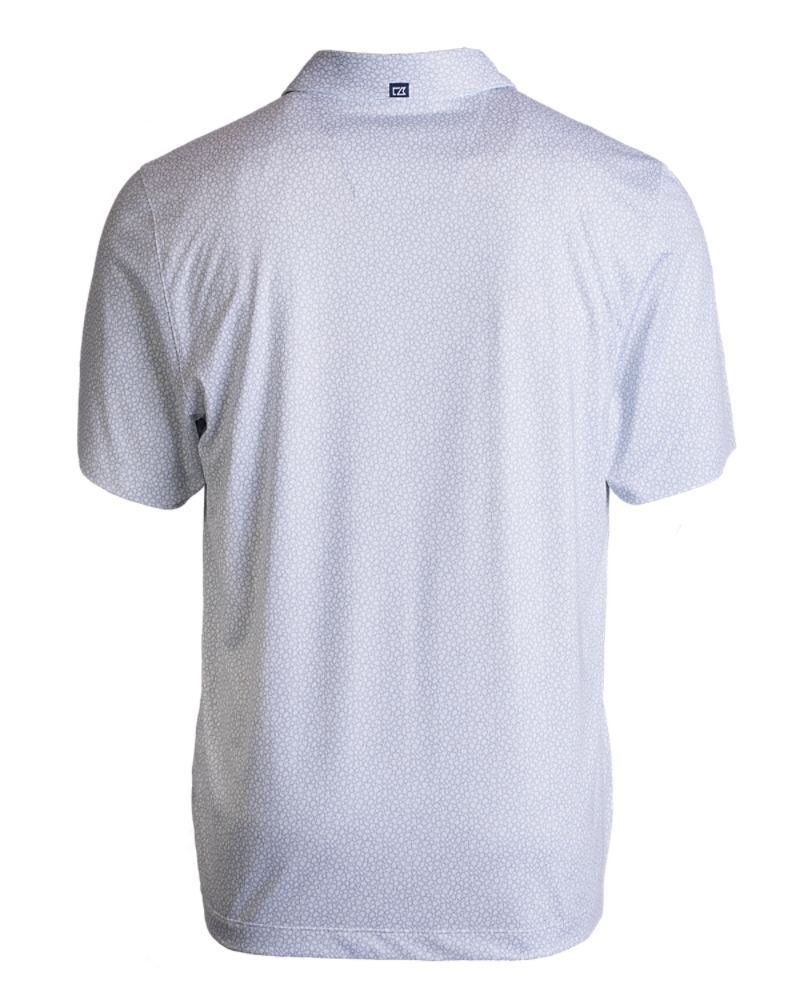 Cutter & Buck Pike Eco Pebble Print Stretch Recycled Mens