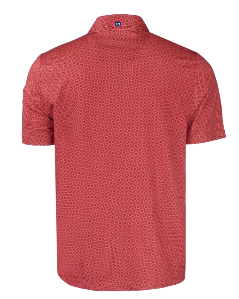 Cutter & Buck Pike Eco Tonal Geo Print Stretch Recycled Mens