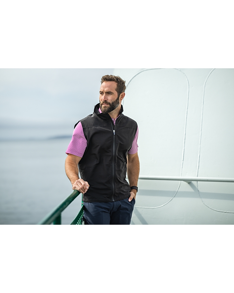 Cutter & Buck Charter Recycled Packable Mens Full Zip Vest