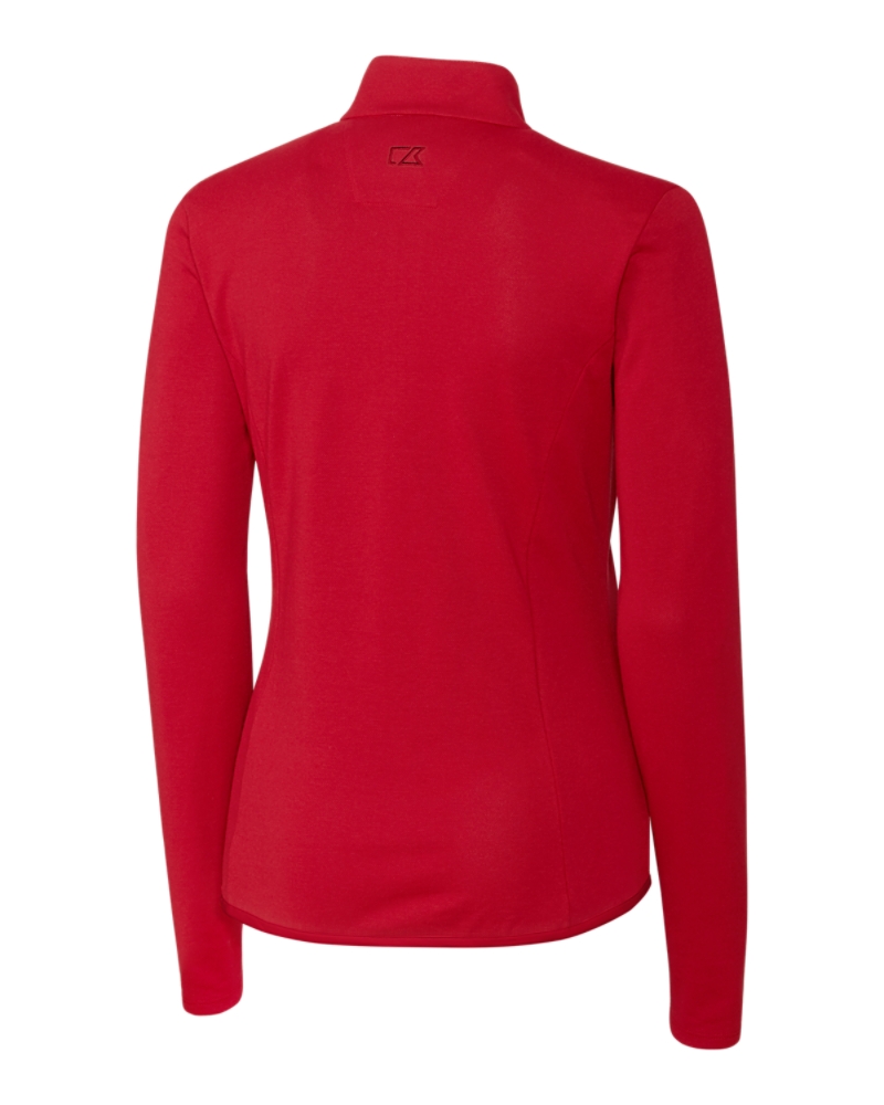 m.u × MOEK TRI GUSSET CUFFS SWEAT Cutter & Buck Advantage Tri-Blend Pique Half Zip Womens Top