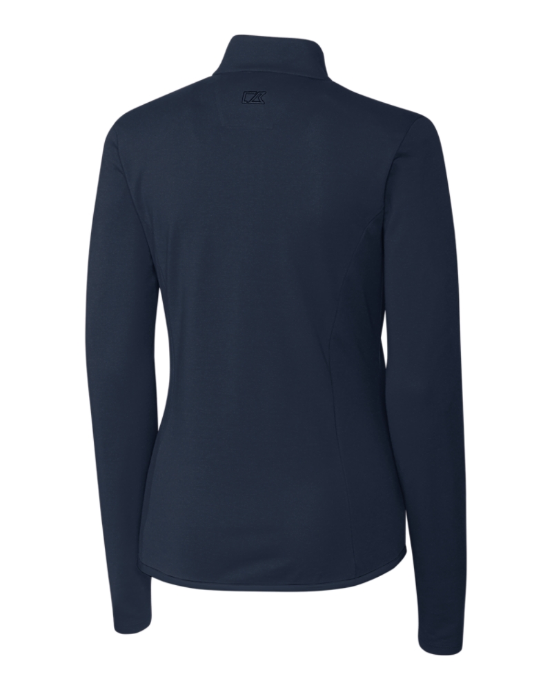 Cutter & Buck Advantage Tri-Blend Pique Half Zip Womens Top