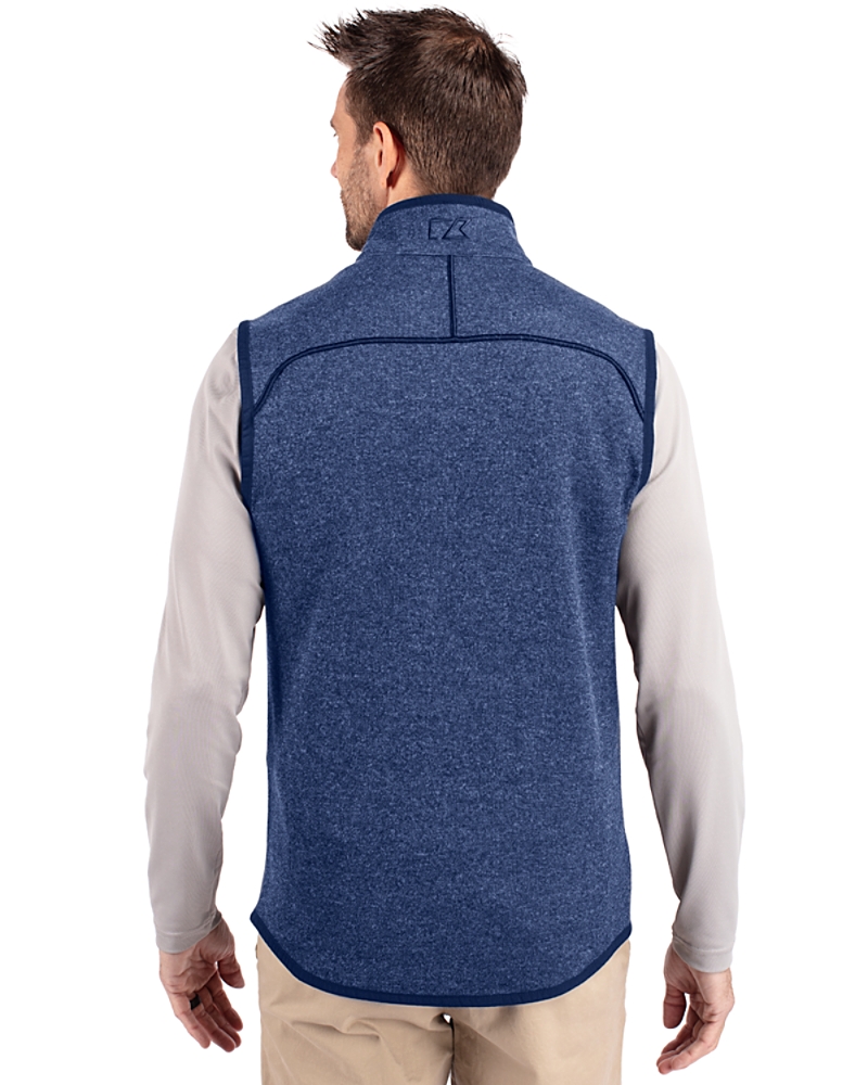 Toronto Blue Jays Cooperstown Cutter & Buck Mainsail Sweater-Knit