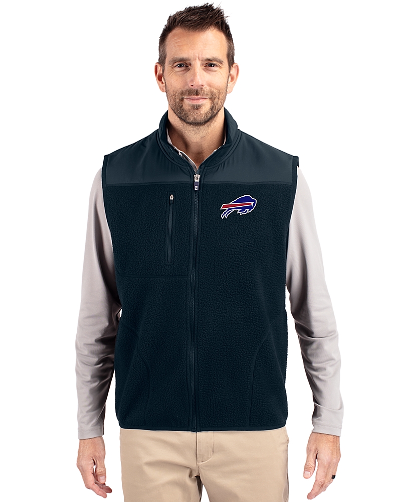 Buffalo Bills Cutter Buck Cascade Eco Sherpa Mens Big and Tall
