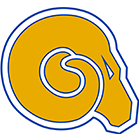 Albany State University Golden Rams gifts team logo