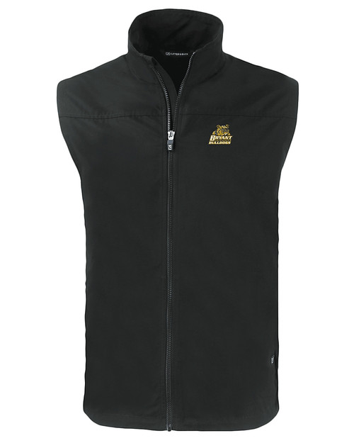 Bryant University Bulldogs Cutter & Buck Charter Eco Full-Zip Mens Big & Tall Vest