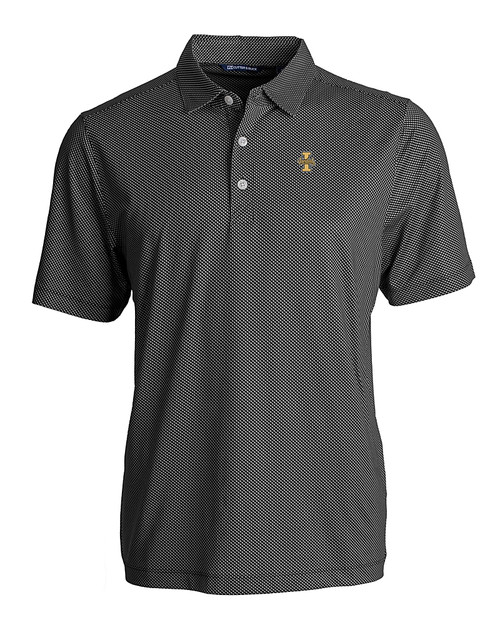 Idaho Vandals Cutter & Buck Pike Eco Symmetry Print Stretch Recycled Mens Polo
