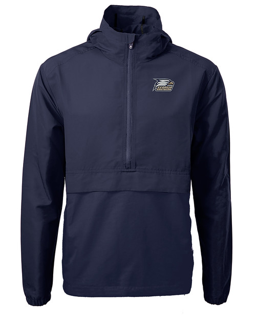 Georgia Southern Eagles Cutter & Buck Charter Eco Recycled Mens Anorak Jacket
