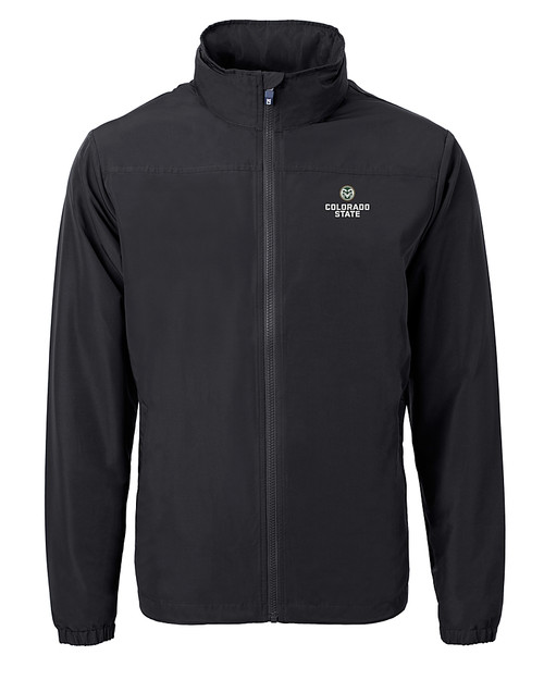Colorado State Rams Cutter & Buck Charter Eco Recycled Mens Full-Zip Jacket