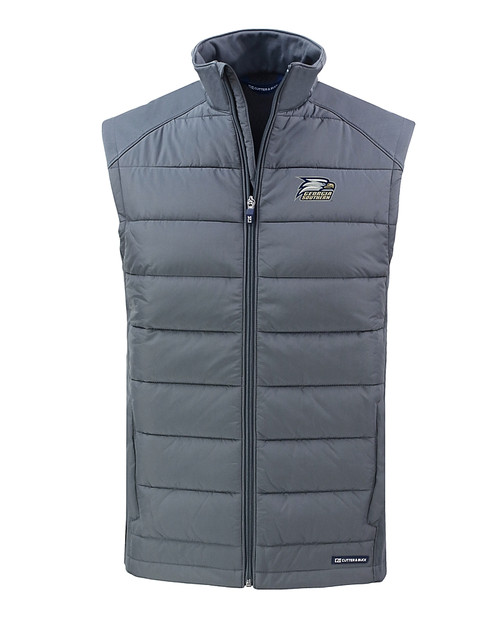 Georgia Southern Eagles Cutter & Buck Evoke Hybrid Softshell Recycled Mens Full Zip Vest