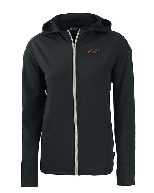 UOP Tigers Cutter & Buck Daybreak Eco Recycled Womens Full Zip Hoodie
