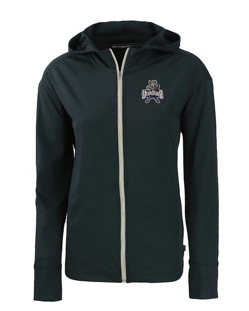 Utah State Aggies College Vault Cutter & Buck Daybreak Eco Recycled Womens Full Zip Hoodie