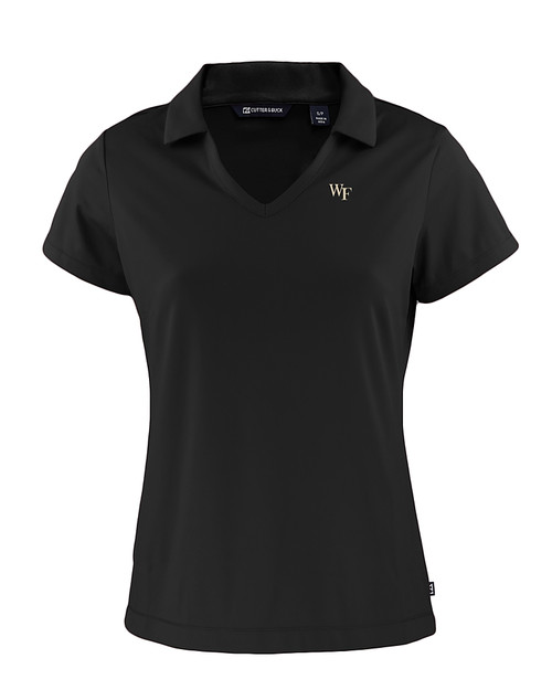 Wake Forest Demon Deacons Cutter & Buck Daybreak Eco Recycled Womens V-neck Polo