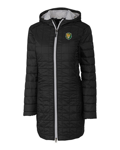 Southeastern Louisiana Lions Cutter & Buck Rainier PrimaLoft®  Womens Eco Insulated Hooded Long Coat
