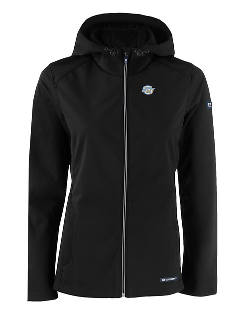 Southern University Jaguars Cutter & Buck Evoke Softshell Recycled Full Zip Womens Jacket
