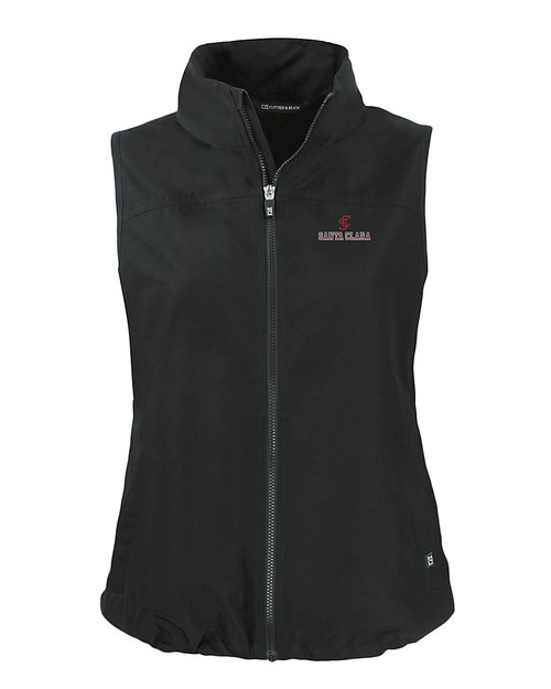 Santa Clara Broncos Cutter & Buck Charter Eco Recycled Full-Zip Womens Vest
