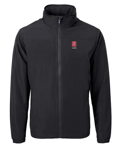 North Carolina State Wolfpack Alumni - Cutter & Buck Charter Eco Knit Recycled Big & Tall Full-Zip Jacket