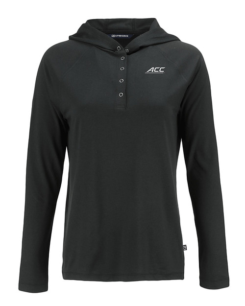 ACC Conference Cutter & Buck Coastline Epic Comfort Recycled Womens Hooded Shirt
