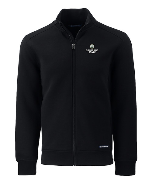 Colorado State Rams Cutter & Buck Roam Eco Recycled Full Zip Mens Big & Tall Jacket