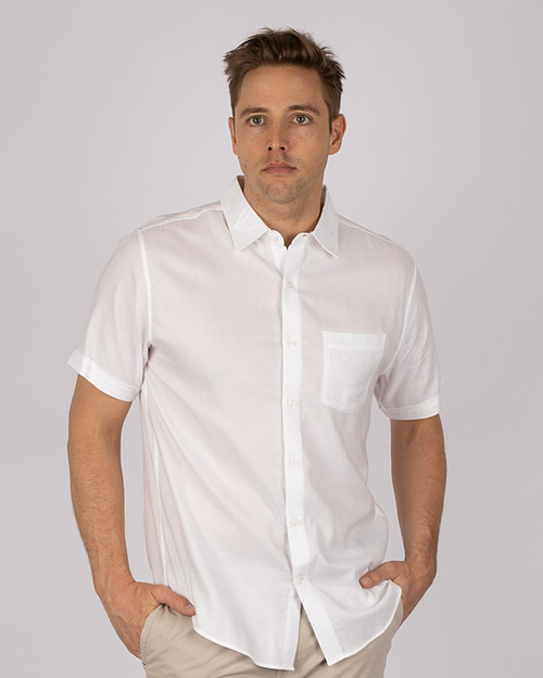 Cutter & Buck Windward Twill Mens Short Sleeve Shirt - Cutter & Buck