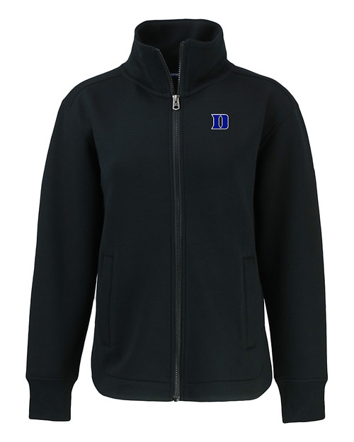 Duke Blue Devils Cutter & Buck Roam Eco Full Zip Recycled Womens Jacket