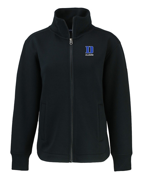Duke Blue Devils Alumni Cutter & Buck Roam Eco Full Zip Recycled Womens Jacket